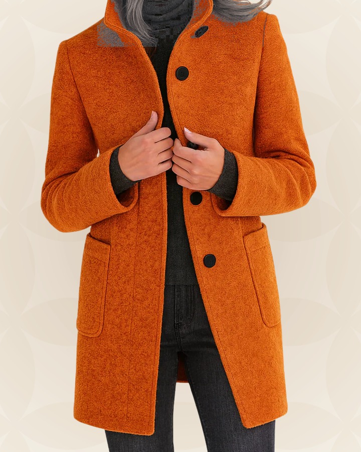 Viktorie | Elegantní kabát se stojáčkem