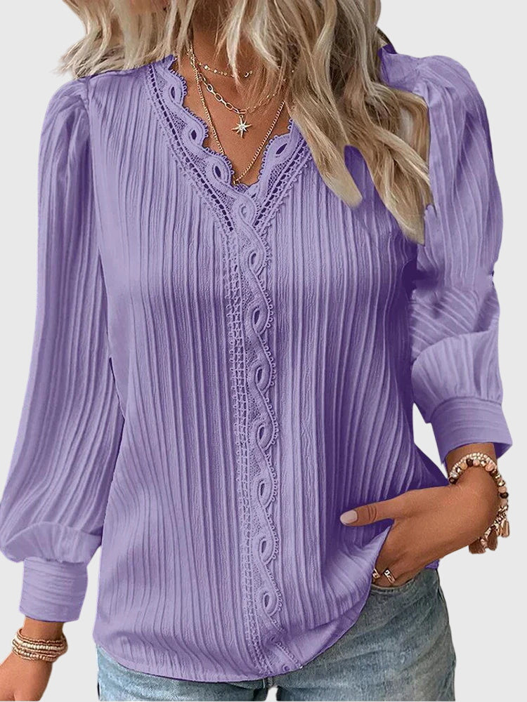 Megan™ | Pullover Blouse