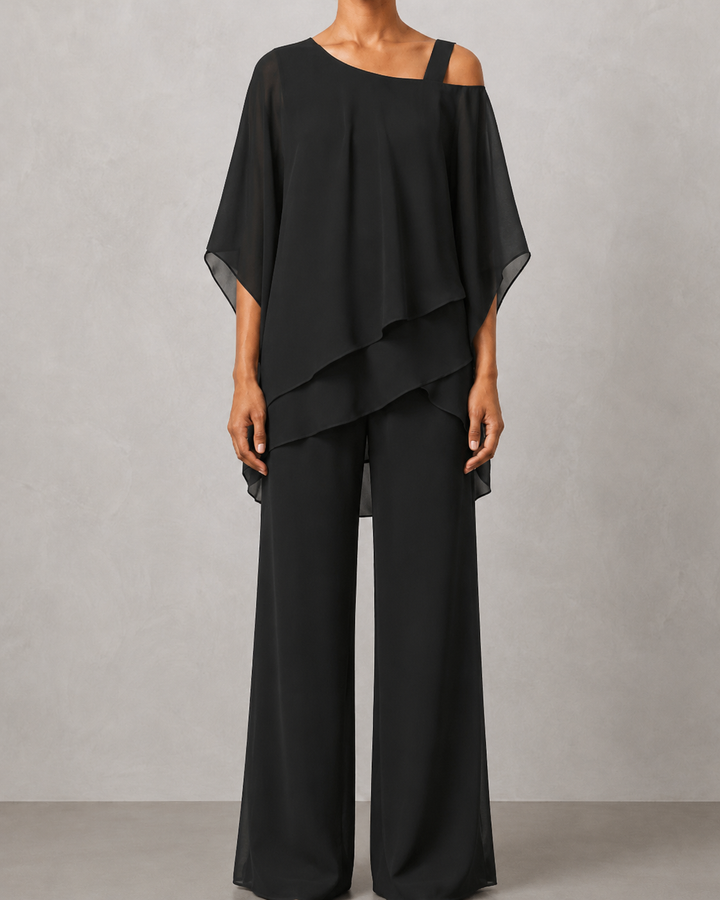 Magdaléna - Chiffonové večerní sety