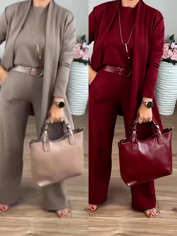 Isabella™ | Three-Piece Cardigan Set