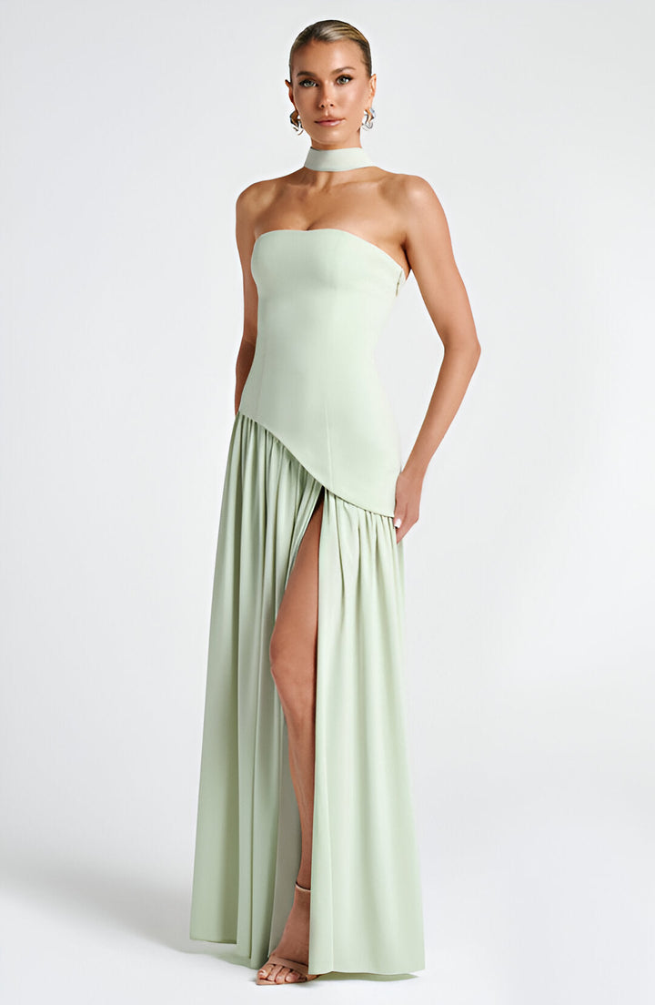 Maya™ | Strapless Maxi Dress