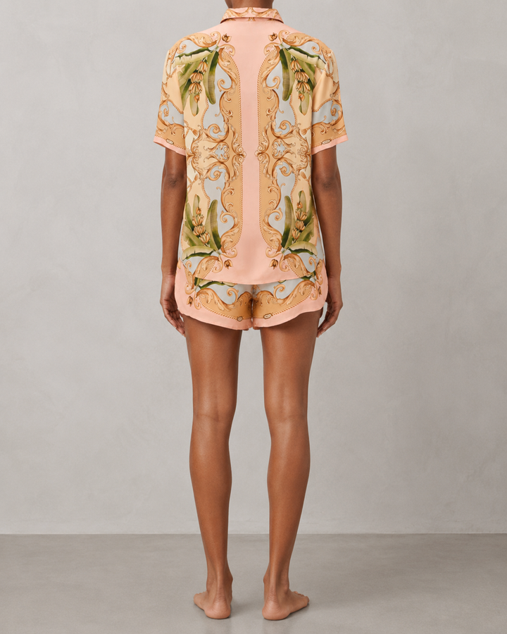 Jarmila - Vintage botanický kaleidoskopový tiskový set