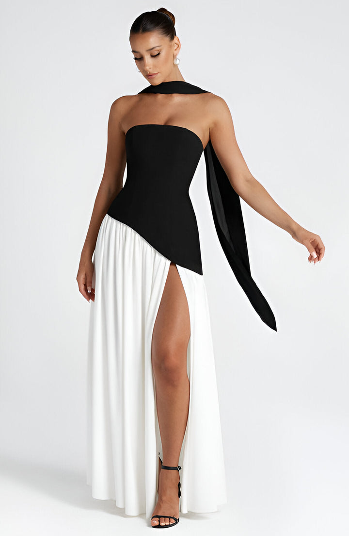 Maya™ | Strapless Maxi Dress