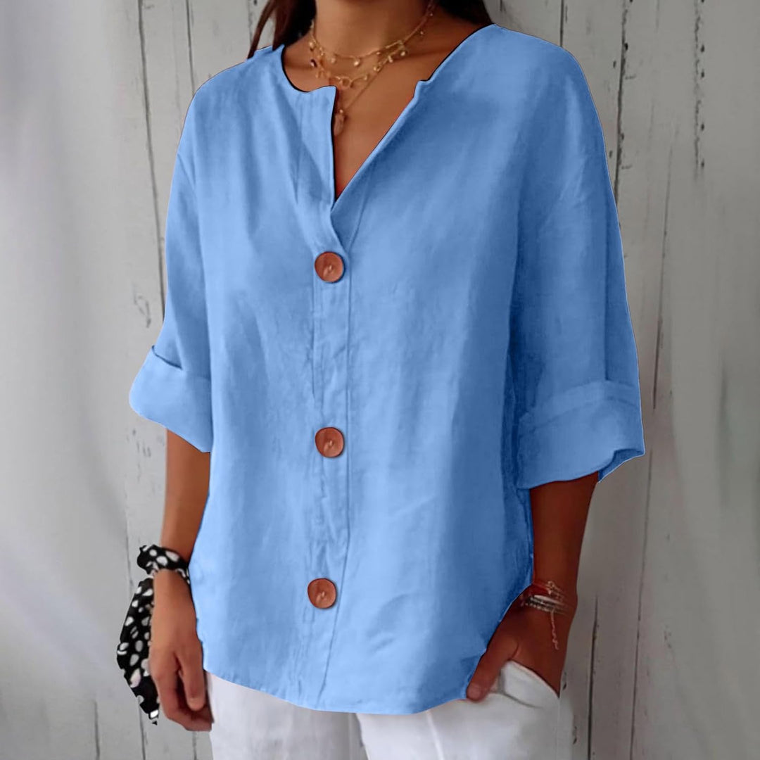 Hazel™ | Loose-fitting Blouse