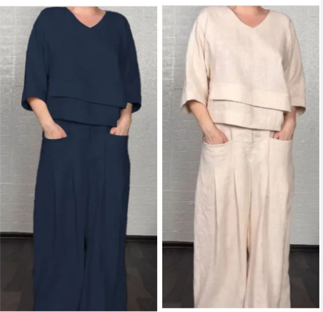 Sienna™ | Volné minimalistické dvoudílné oblečení™