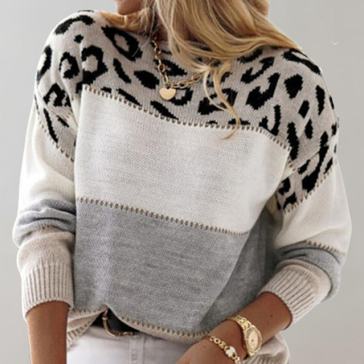 Maria™  | Elegant Leopard Sweater