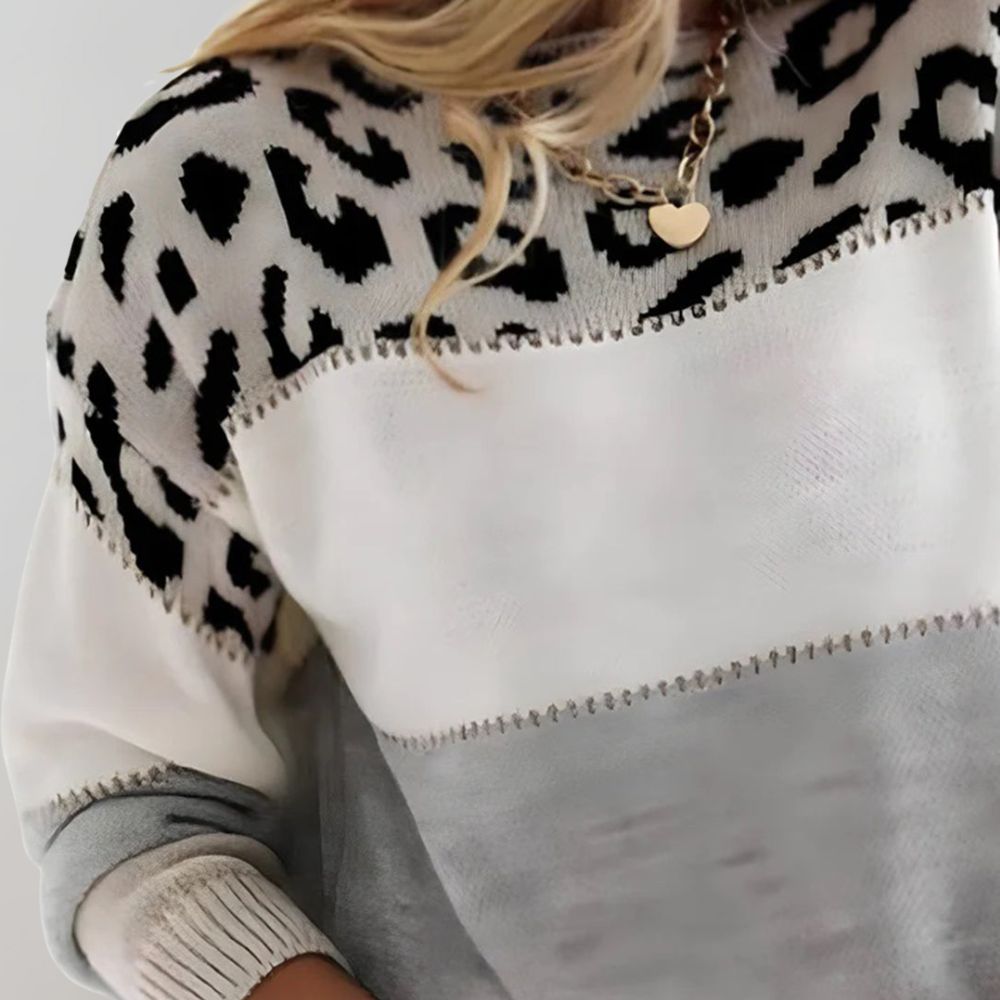 Ateliér Olomouc™ | Elegantní leopardí svetr