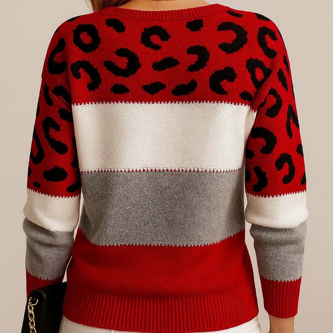 Ateliér Olomouc™ | Elegantní leopardí svetr