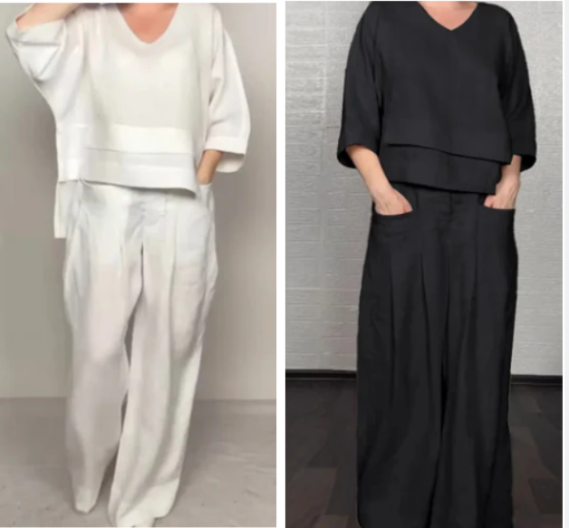 Sienna™ | Volné minimalistické dvoudílné oblečení™