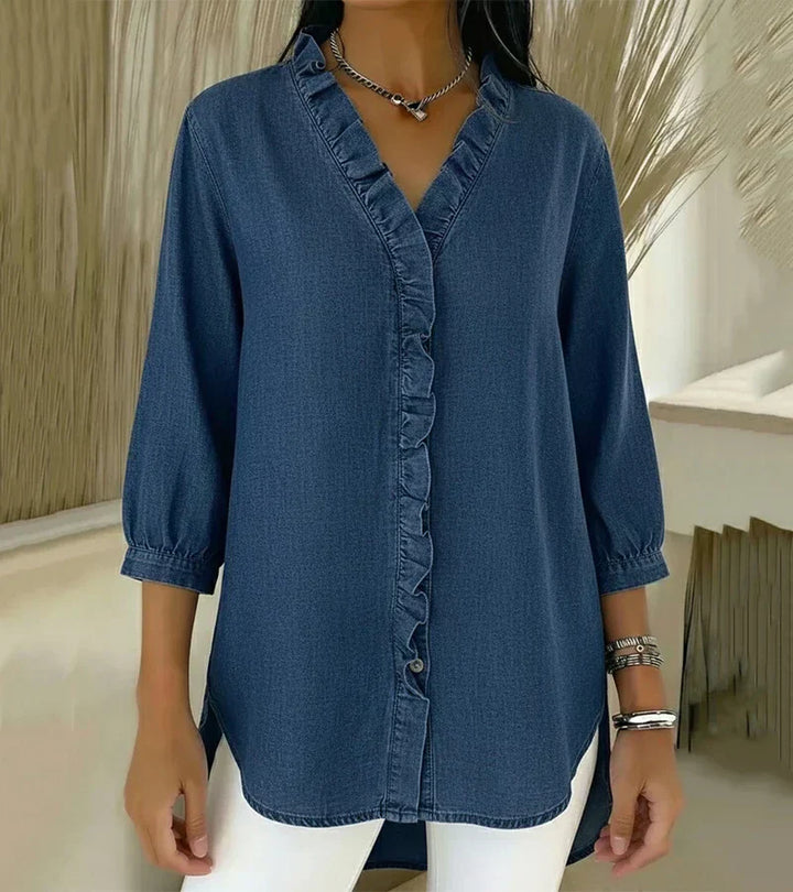 Lillian™ | Denim Blouse