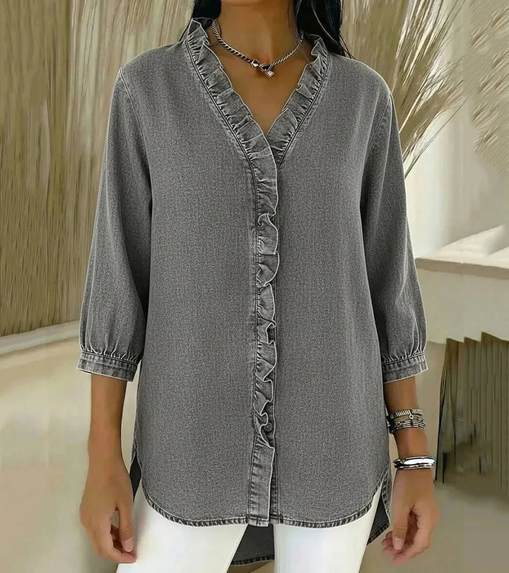 Lillian™ | Denim Blouse