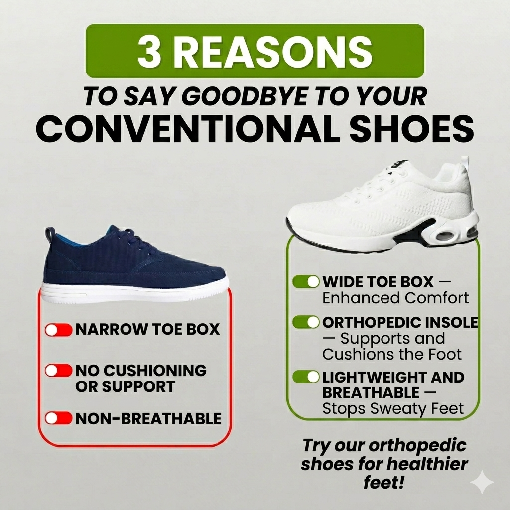 PureWalk™ | Pain-Free Ergonomic Shoes