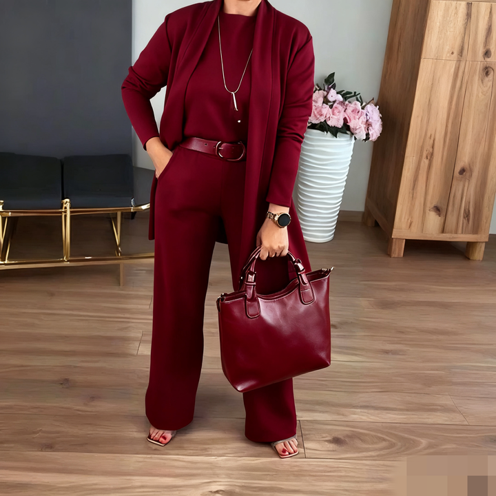 Isabella™ | Three-Piece Cardigan Set