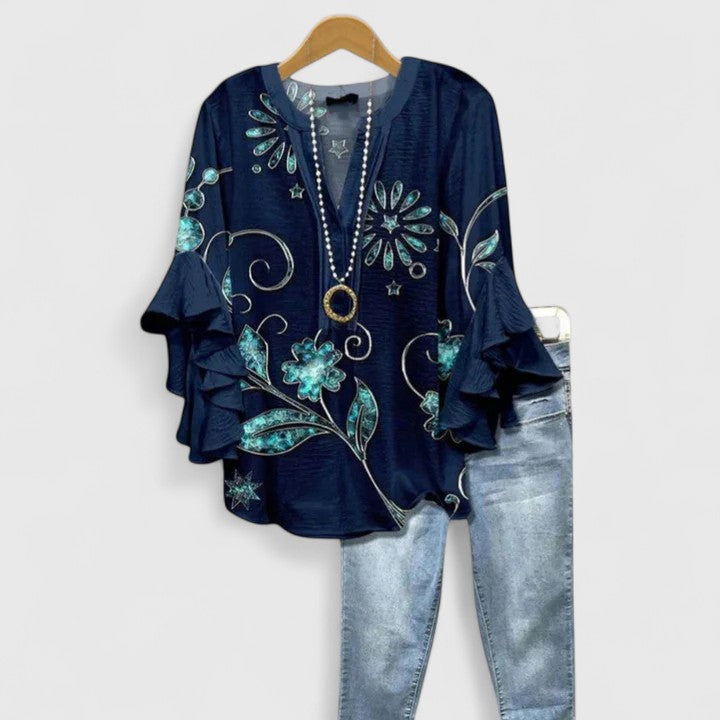Isabella™ - Ruffle Sleeve Blouse