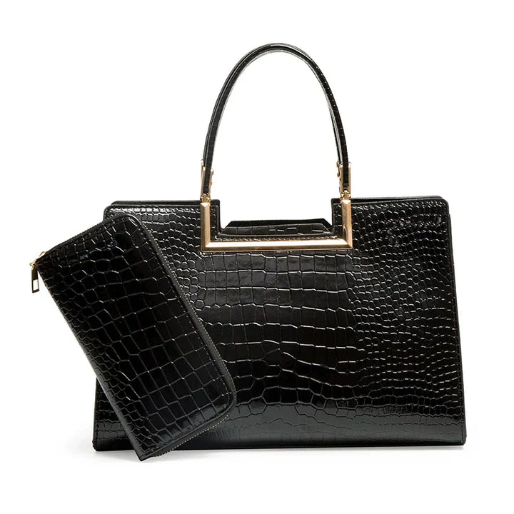Isabella™ | Leather Bag And Wallet Set