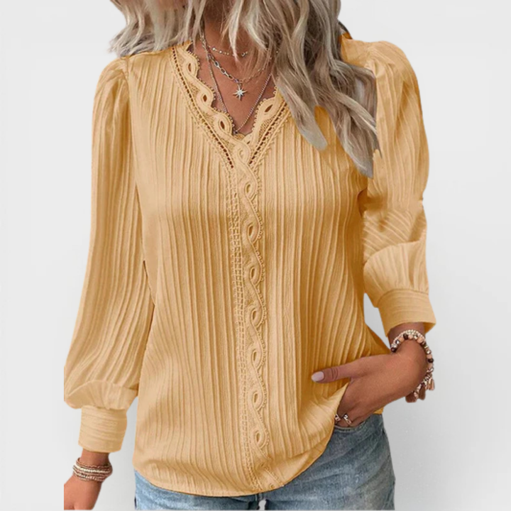 Megan™ | Pullover Blouse