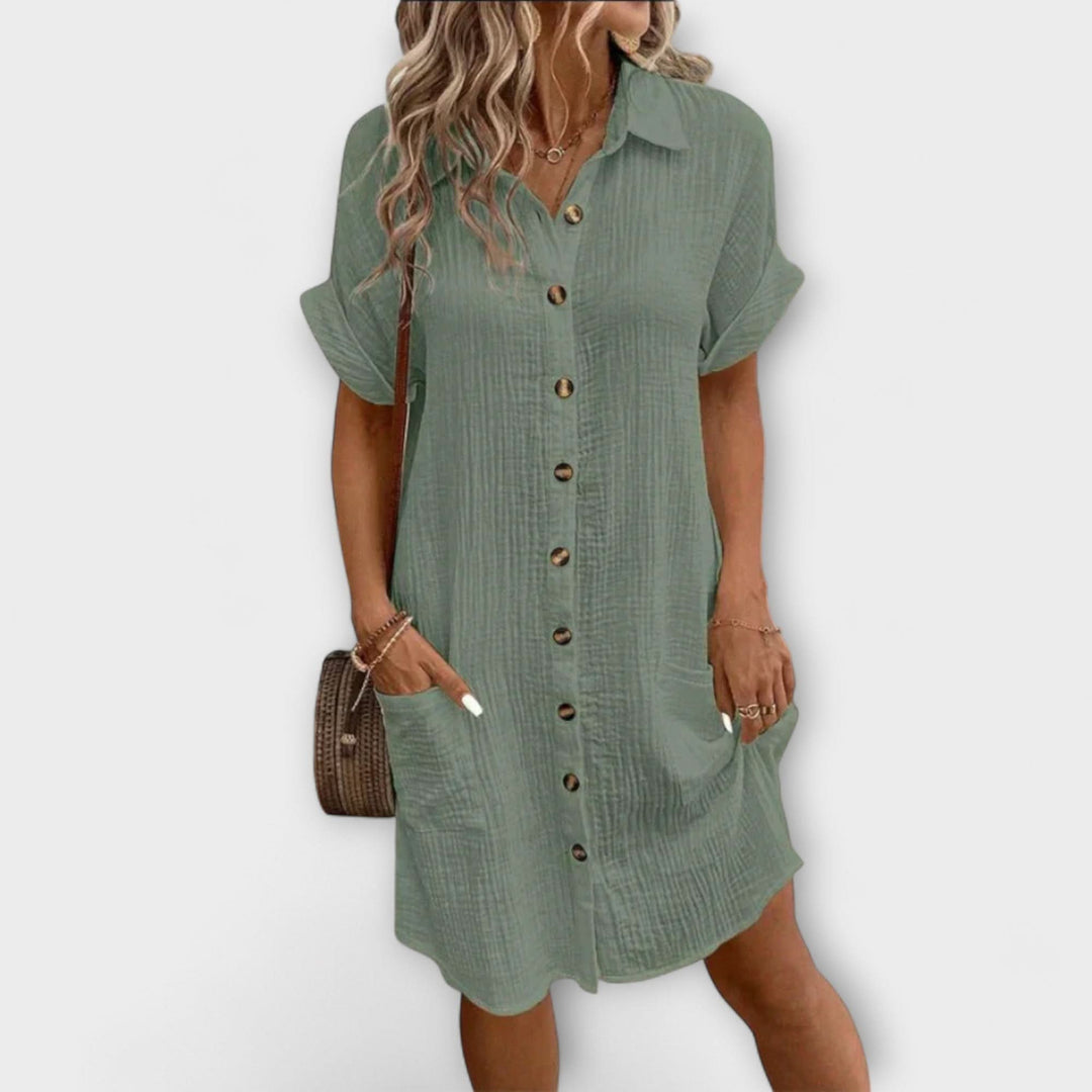 Aria - Klasické polo casual šaty