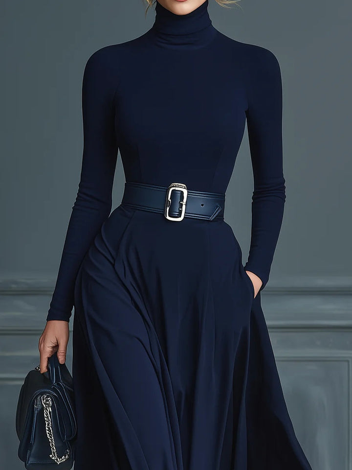 Jessica™ | Knitted High-neck Dress