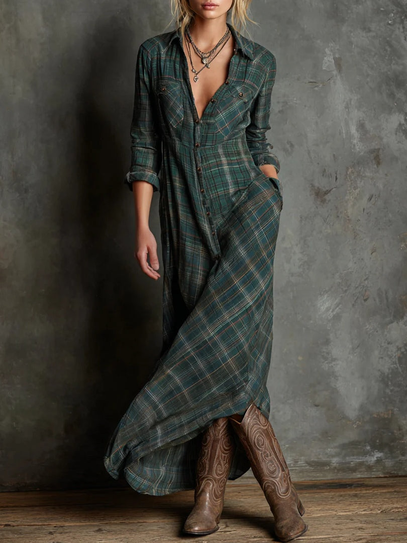 Savannah™ | Button-Down Western Dress