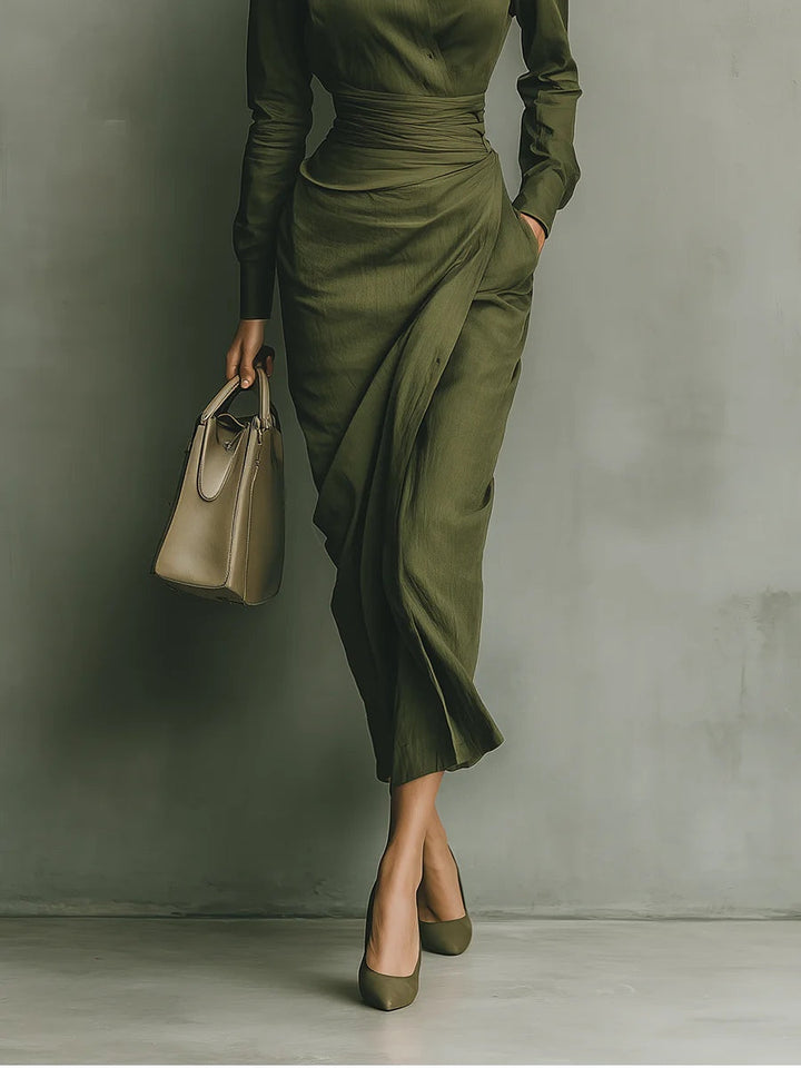 Mia™ | Cotton Blended Maxi Dress