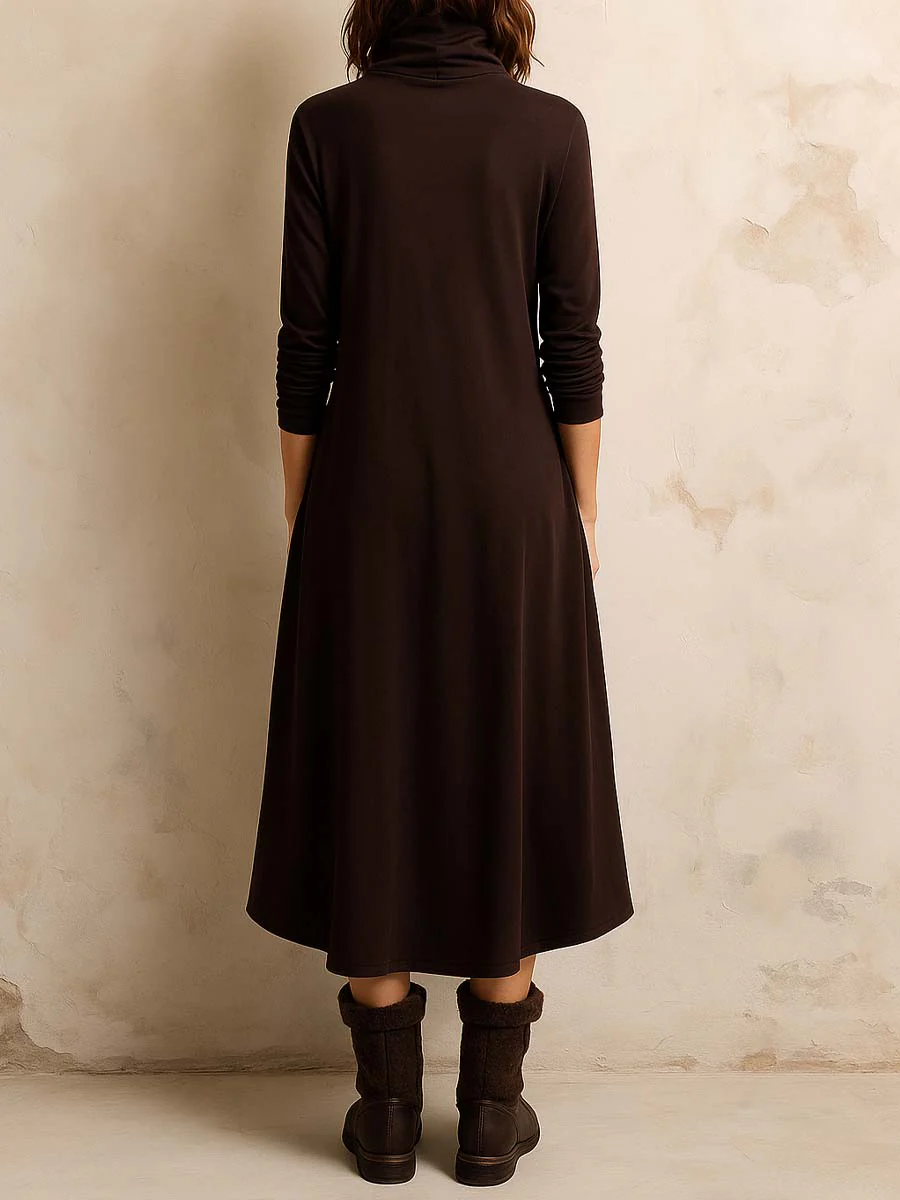 Sophie™ | Turtleneck Midi Dress