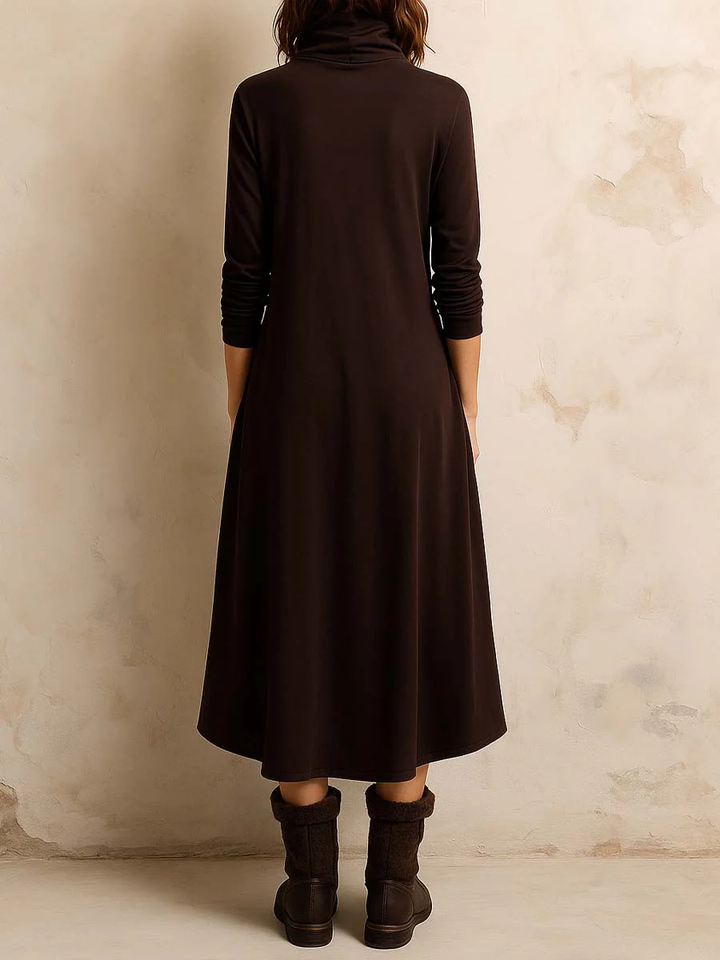 Sophie™ | Turtleneck Midi Dress