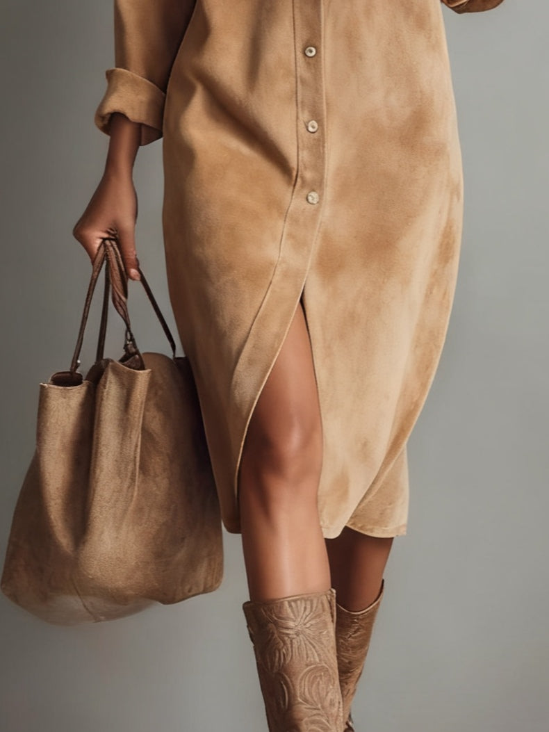 Isabella™ | Midi Dress With Chest Pockets