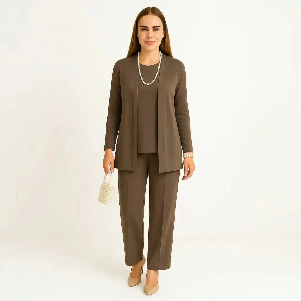 Emma™ | Cardigan Top And Trousers Set