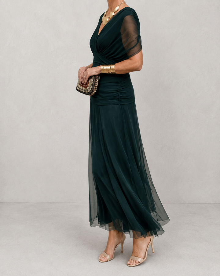 Eliza™ – Elegantní zelené šaty