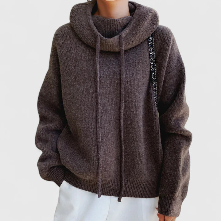 Marie™ | Soft Knitted Hoodie