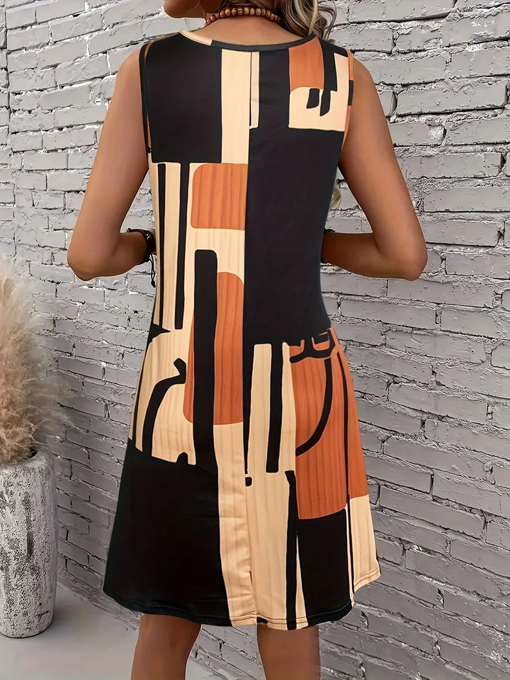 Lila™ | Geometric Casual Dress