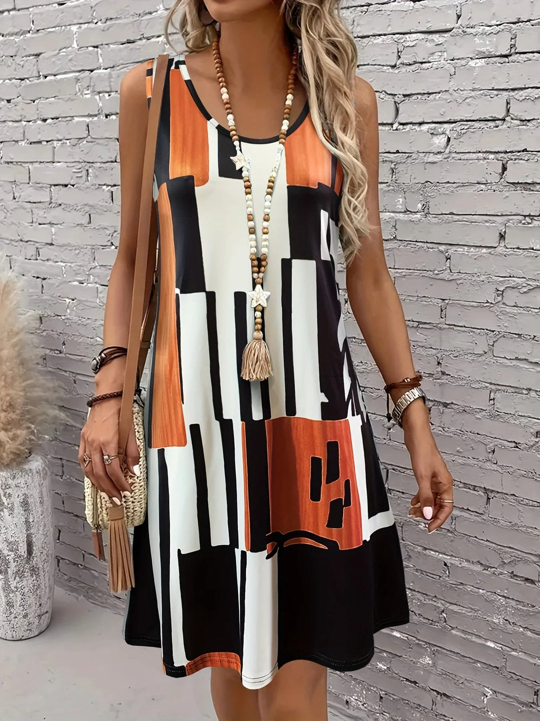 Lila™ | Geometric Casual Dress