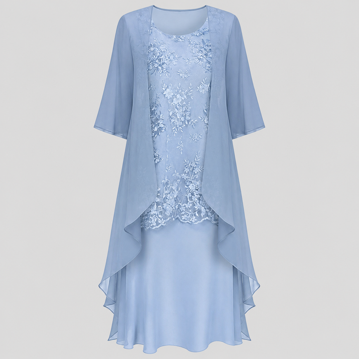 Lumi | Chiffon Dvoudílné Šaty